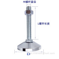 Steel Base Customized Furniture Adjustable Leveling Feet